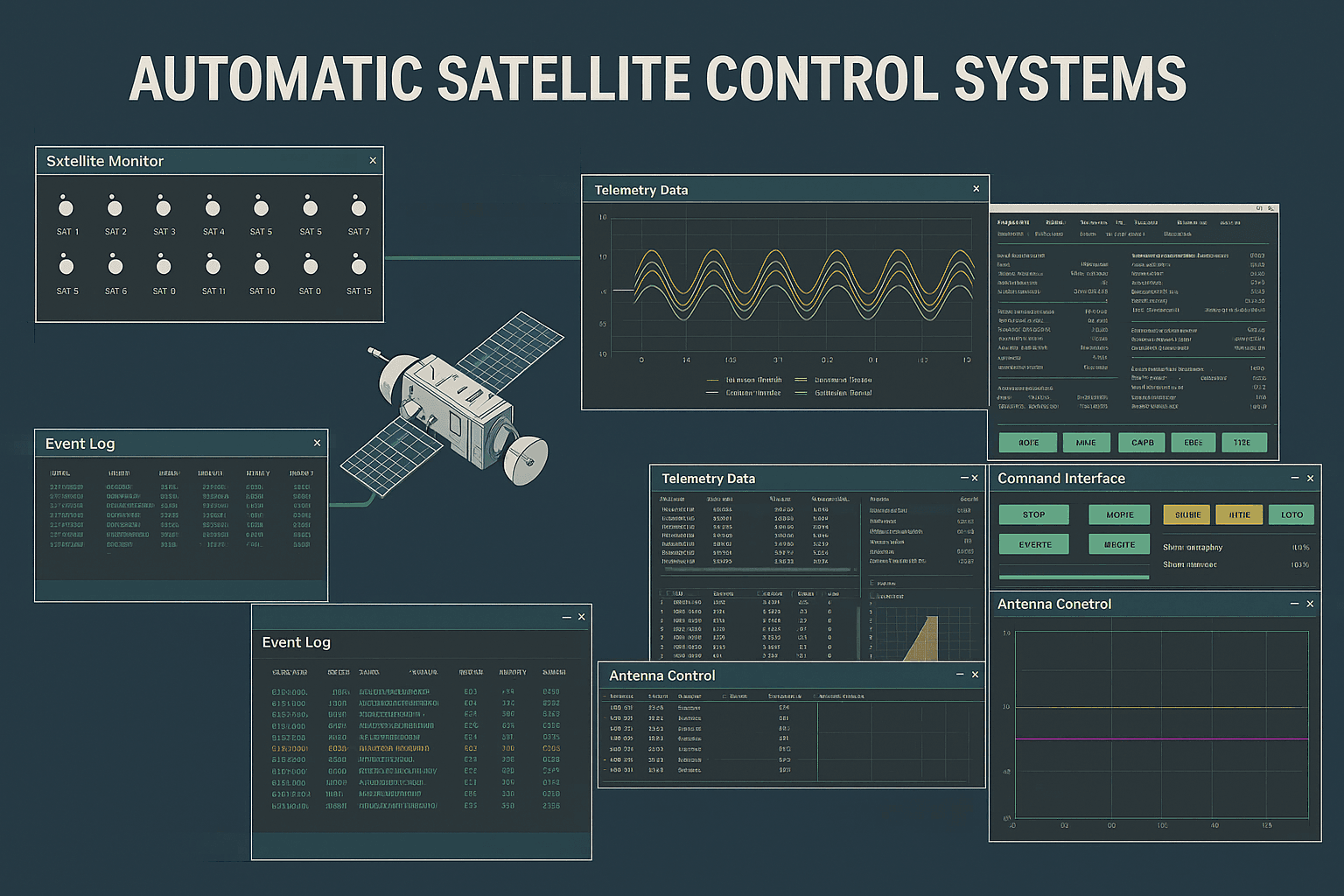 Automatic Satellite Control Systems